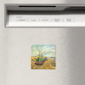 Aimant Bateaux de pêche sur la plage à Saintes-Maries par (In Situ (Lave-vaisselle))