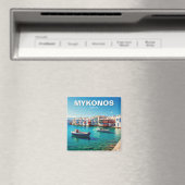 Aimant Bateaux des îles grecques de Mykonos (In Situ (Lave-vaisselle))