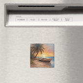 Aimant Bateaux et plages - 1 (In Situ (Lave-vaisselle))