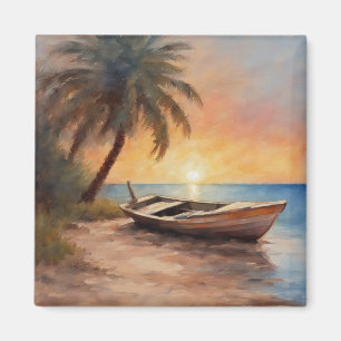 Aimant Bateaux et plages - 1