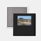Aimant Bâtiment À Lindo Lake Sticker (Recto/Verso)