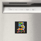 Aimant Bâtiment Blocs Briques 5 ans Awesome Anniversaire (In Situ (Lave-vaisselle))