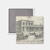 Aimant Bâtiment forestier, ferme du comté de Yolo (Recto/Verso)