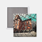 Aimant bâtiment historique du hall de la galena feehan (Recto/Verso)