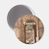 Aimant Bâtiment Tunisie (Recto/Verso)