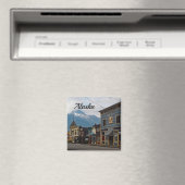 Aimant Bâtiments de la ville de Skagway Alaska Photo (In Situ (Lave-vaisselle))