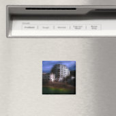 Aimant Bâtiments de nuit style effet numérique "impressio (In Situ (Lave-vaisselle))