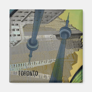 Aimant Bâtiments de Toronto avec l'aimant de tour de NC