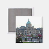 Aimant Bâtiments du Parlement de la Colombie-Britannique/ (Recto/Verso)
