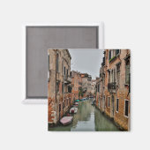 Aimant Bâtiments le long des canaux de Venise (Recto/Verso)