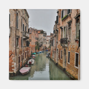 Aimant Bâtiments le long des canaux de Venise