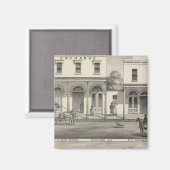 Aimant Bâtiments Woodland, Yolo (Recto/Verso)