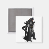 Aimant Batman Arkham City | Batman et Catwoman (Recto/Verso)