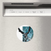 Aimant Batman avec l'arrière - plan de la ville (In Situ (Lave-vaisselle))