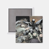 Aimant Batman Combattre les ennemis de l'arc (Recto/Verso)