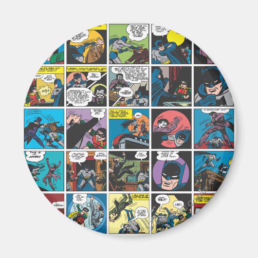 Aimant Batman Comic Panel 5x5 (Devant)