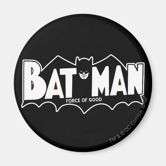 Aimant Batman | Logo Force of Good 60s (Devant)