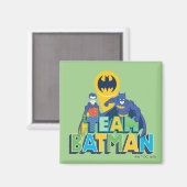 Aimant Batman | Team Batman & Robin (Recto/Verso)