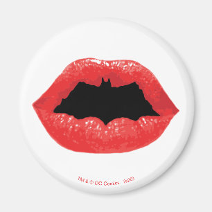 Aimant Batman Valentine   Lèvres de chaume