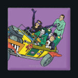 Aimant Batman Villains In Jokermobile<br><div class="desc">Batman TV Series (1966)</div>