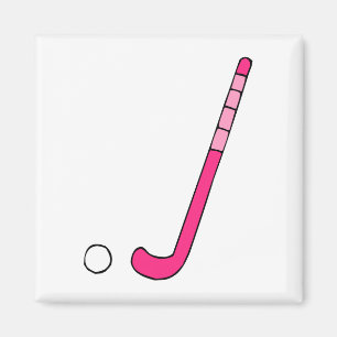 Aimant Bâton de rose d'hockey de champ