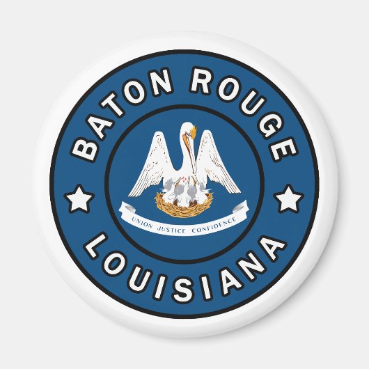 Aimant Baton Rouge Louisiane (Devant)