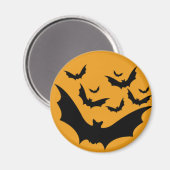 Aimant Bats d'Halloween (Recto/Verso)