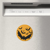 Aimant Bats d'Halloween (In Situ (Lave-vaisselle))