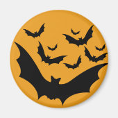 Aimant Bats d'Halloween (Devant)