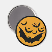 Aimant Bats d'Halloween (Recto/Verso)