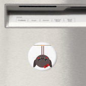 Aimant batte sur un vampire en fil (In Situ (Lave-vaisselle))