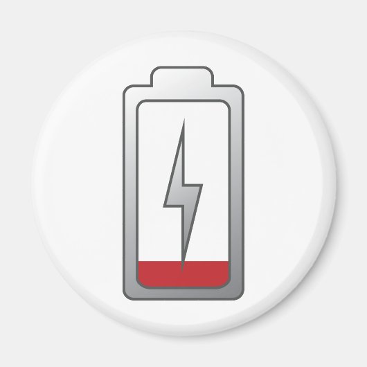 Aimant Batterie basse ! (Devant)