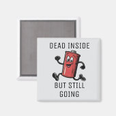 Aimant Batterie en cours d'exécution amusante (Recto/Verso)