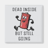 Aimant Batterie en cours d'exécution amusante (Devant)