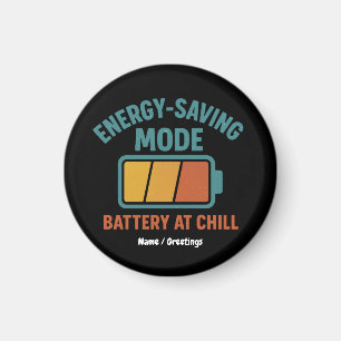 Aimant Batterie en mode économie d'énergie à Chill Retro