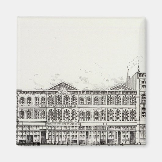 Aimant Batterie West side Pine et Californie (Devant)