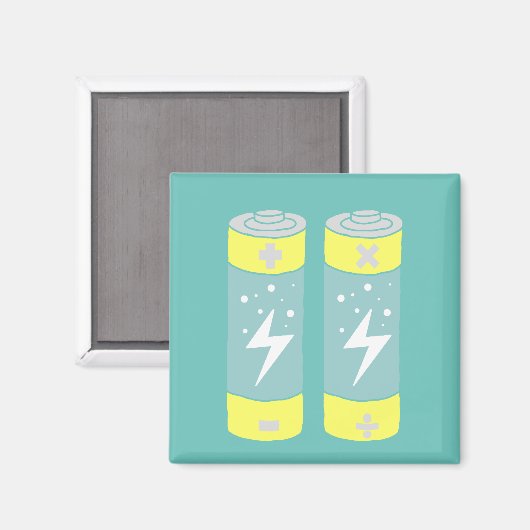 Aimant Batteries (Recto/Verso)
