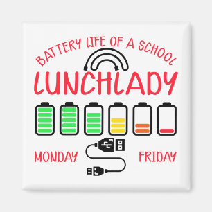 Aimant Battery Life Of A School Lunch Lady