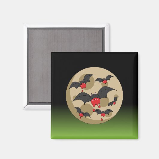 Aimant Battes Vampire de Ketchup (Recto/Verso)