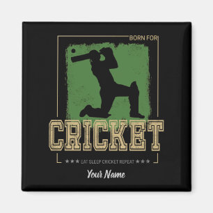 Aimant Batteur de cricket né pour Joueur et entraîneur
