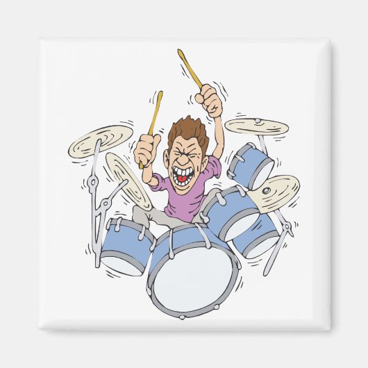 Aimant batteur fougueux (Devant)