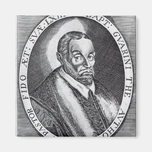 Aimant Battista Guarini, frontispice à 'Il Pastor (Devant)