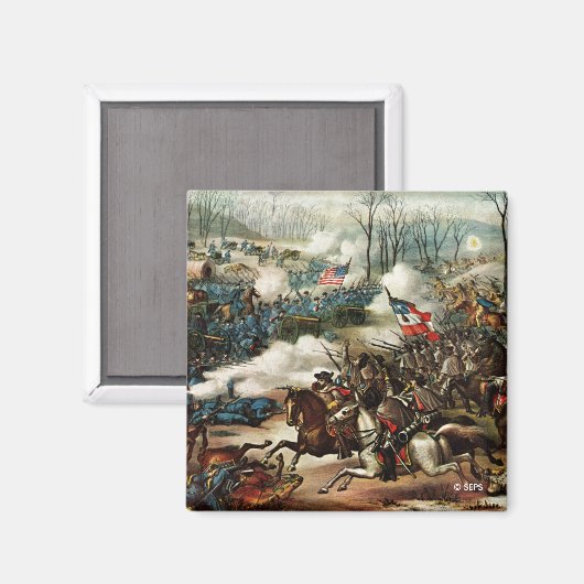 Aimant Battle de Pea Ridge (Recto/Verso)