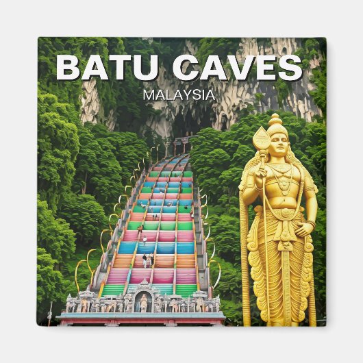 Aimant Batu Caves Malaisie Selangor (Devant)