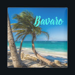 Aimant Bavaro Beach République Dominicaine cadeau<br><div class="desc">Bavaro Beach République Dominicaine vacances souvenir ou cadeau pour les voyageurs.</div>