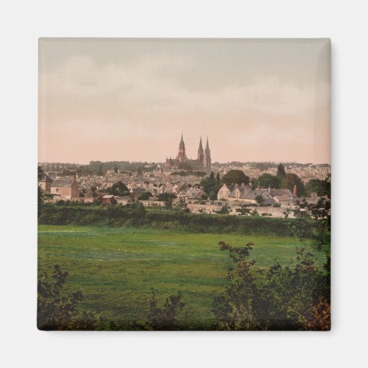 Aimant Bayeux - Vue ville (Devant)