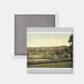 Aimant Bayreuth, vue générale, Bavière, Allemagne vintage (Recto/Verso)