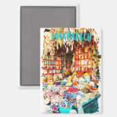 Aimant Bazar Marrakech Maroc (Recto/Verso)