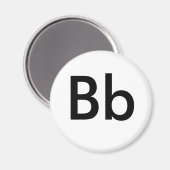 Aimant Bb (Recto/Verso)