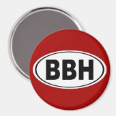 Aimant BBH Boothbay Harbour Maine (Recto/Verso)